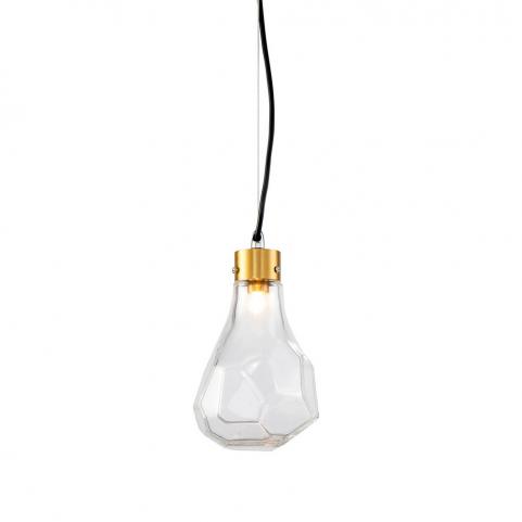 Подвесной светильник Delight Collection KR1197P-1 brass/clear