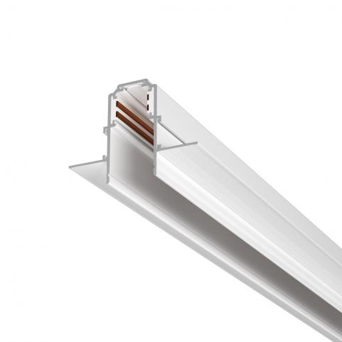 Шинопровод Maytoni Exility TRX034-422.12W, магнитный встраиваемый под ГКЛ 12,5 мм, белый 2м