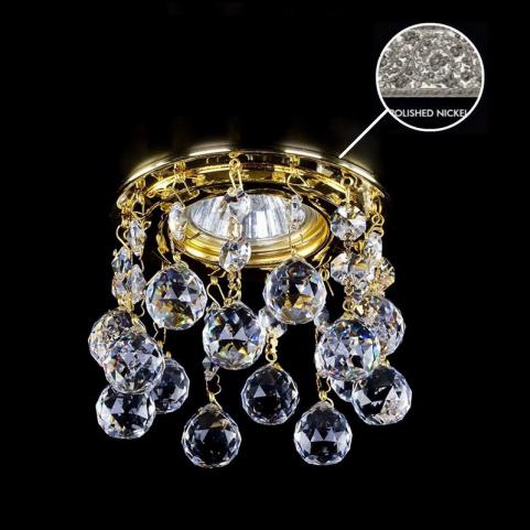 Точечный светильник Art Glass SPOT 85 NICKEL CE