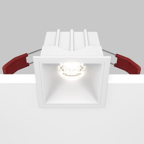 Точечный светильник Maytoni Technical Alfa LED DL043-01-10W4K-SQ-W