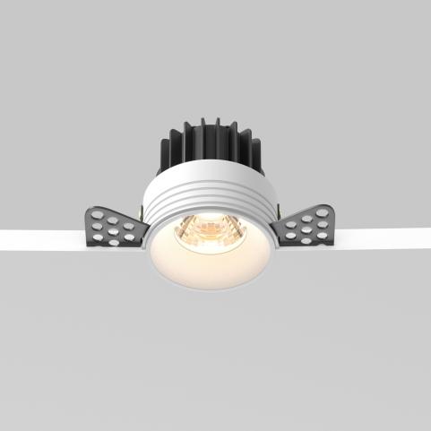 Точечный светильник Maytoni Technical Downlight 3000K Round DL058-7W3K-TRS-W