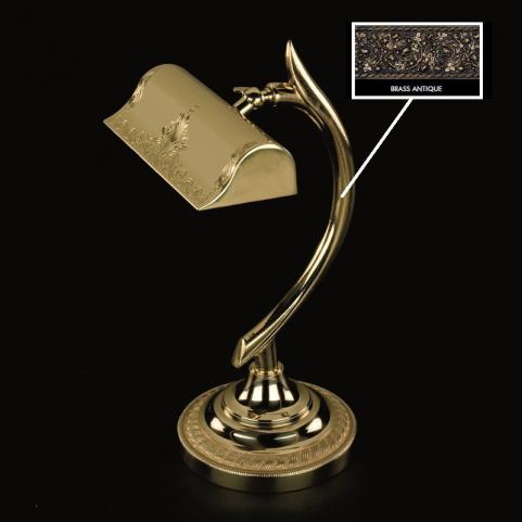 Настольный светильник Art Glass NOEMI I. BRASS ANTIQUE