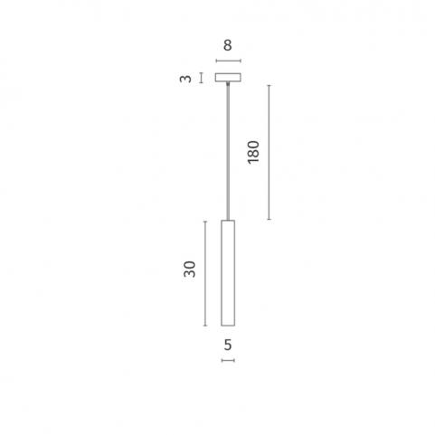 Светильник подвесной Divinare Cottero 2215/34 SP-5