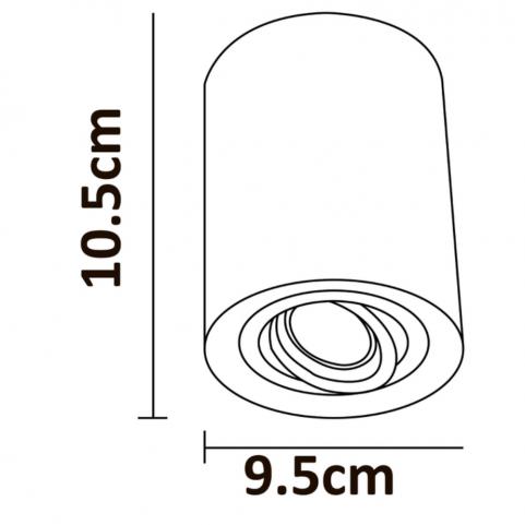 Накладной светильник Arte Lamp Falcon   A5645PL-1BK
