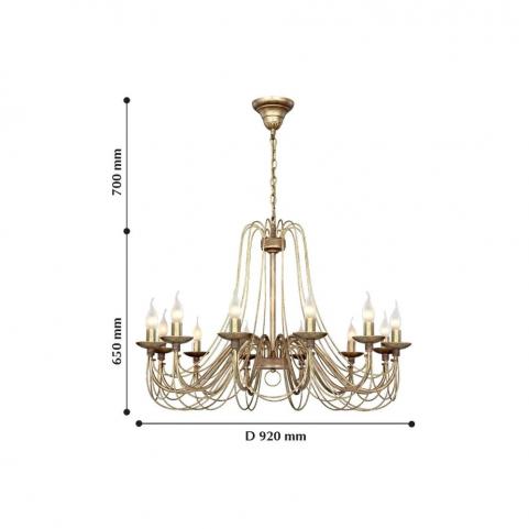 Подвесной светильник Favourite Chateau 2163-12P