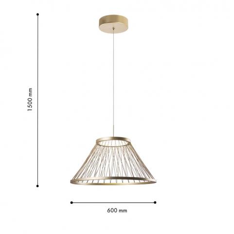 Подвесной светильник Favourite Fibra 4634-6P