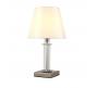 Настольный светильник Crystal Lux NICOLAS LG1 NICKEL/WHITE