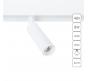 Магнитный трековый светильник Arte Lamp Linea 4000К A4660PL-1WH
