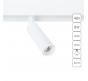 Магнитный трековый светильник Arte Lamp Linea 3000К A4670PL-1WH