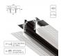 Шинопровод магнитный встраиваемый в гипсокартон Arte Lamp Optima-Accessories  A730106
