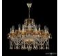 Люстра Bohemia Ivele Crystal 5413/10+5/240 G Amber/M-1G K721