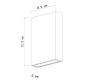 Настенный уличный светильник Arte Lamp Algol   A2750AL-2WH