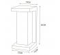 Настенный уличный светильник Arte Lamp Ulysses  A8510AL-1BK