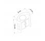 Настенный уличный светильник Arte Lamp Bosto   A3122AL-2WH
